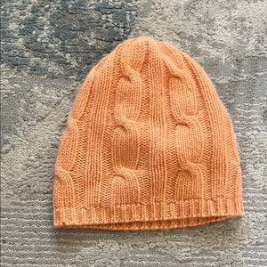 Portolano Soft Orange Knit Hat